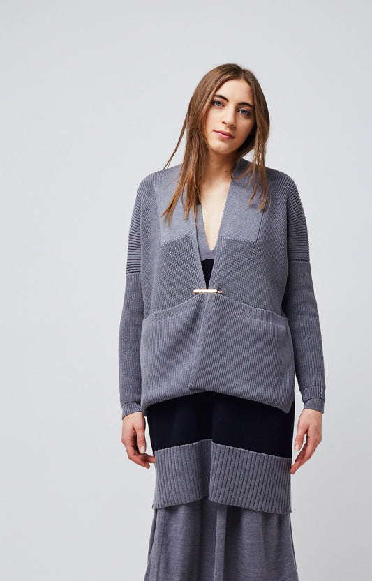 pocket cardigan / cardigan tasche